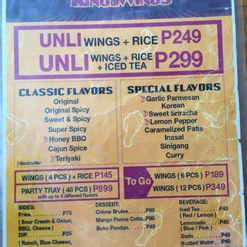 Best fried chicken wings in Las Pinas restaurants.